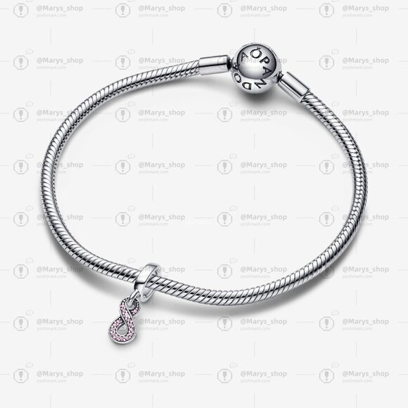 Pandora Sparkling Infinity Dangle Charm - Picture 3 of 5
